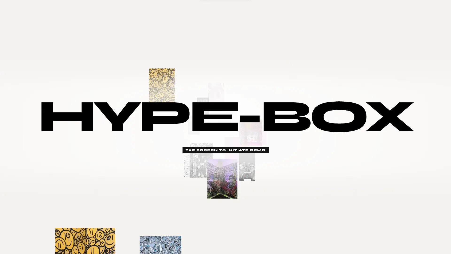 Hypebox Kiosk Interface 2