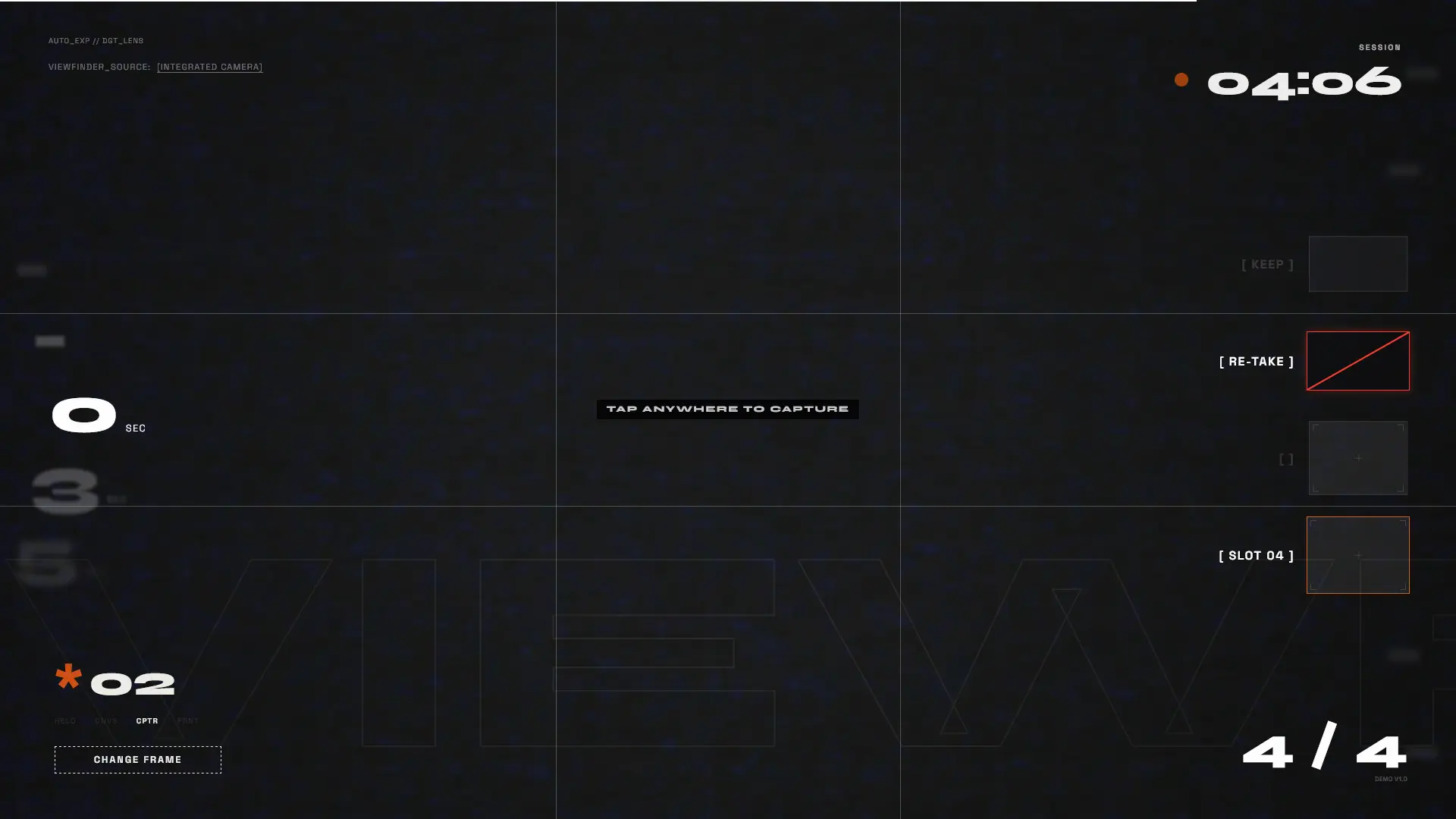 Hypebox Kiosk Interface 3